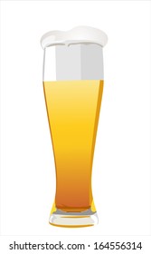 glass with beer