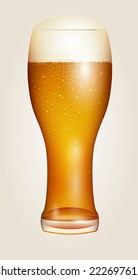 Glass of beer 