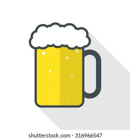 Glass of beer