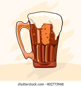Glass of beer