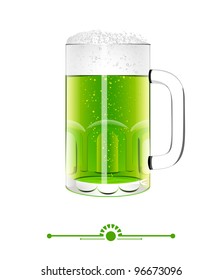 Glass of Beer Background