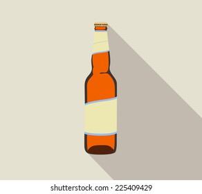 Glass Beer Brown Bottle 