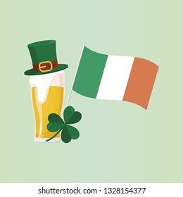 A glass of beer for the feast of St. Patrick