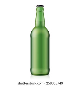 Download Vectores Imagenes Y Arte Vectorial De Stock Sobre White Beer Bottle Mockup Shutterstock Yellowimages Mockups