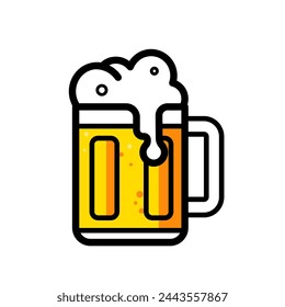 Glas Bier - Symbol	