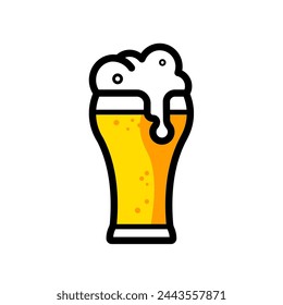 glass of beer - icon	