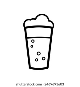 glass of beer - icon	