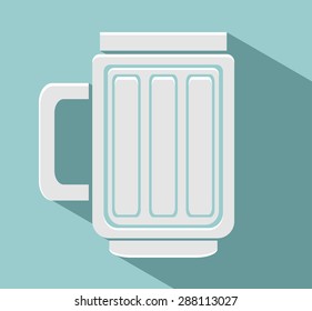 Glass of beer icon