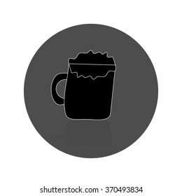 A glass of beer icon