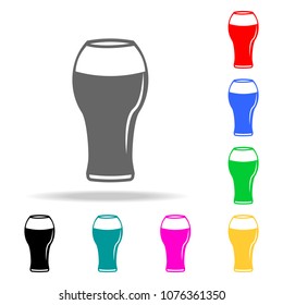 a glass of beer icon. Elements of bar in multi colored icons. Premium quality graphic design icon. Simple icon for websites, web design, mobile app, info graphics on white background