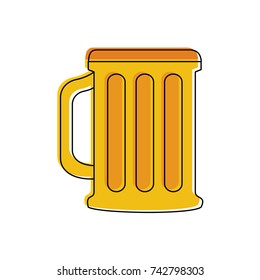glass of beer icon image 