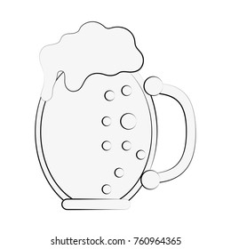 glass of beer icon image