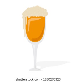 Glass of beer icon vector illustration design isolated