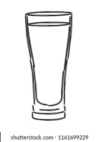 glass with beverage icon