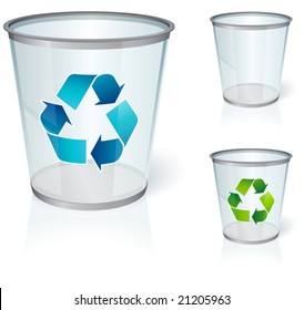 Glass bin