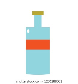 glass bottel graphics logo