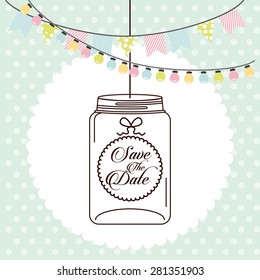 glass bottle design, vector illustration eps10 graphic 