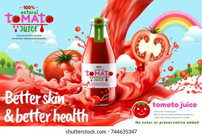 Download Tomato Juice Label Images Stock Photos Vectors Shutterstock PSD Mockup Templates
