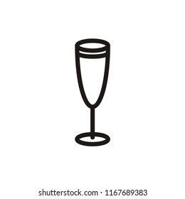 glass bottle icon vector