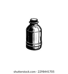 Glass Bottle Vector, vintage essential oils bottles vector, essential oils bottles, Medicine bottles vector.