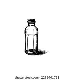 Glass Bottle Vector, vintage essential oils bottles vector, essential oils bottles, Medicine bottles vector.