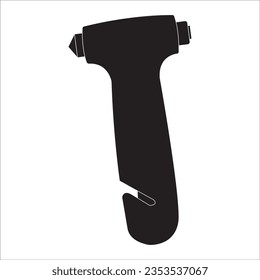 Glass breaker icon vector illustration symbol design