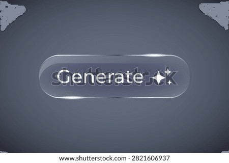 Glass button 