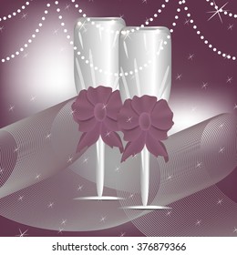 Glass of champagne