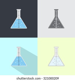 glass chemical flask