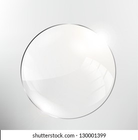 Glass circle - Shutterstock ID 130001399
