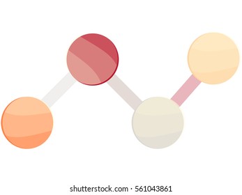 glass circle  infographics Template