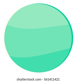 glass circle  infographics Template