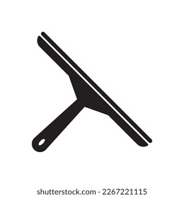 glass cleaner icon vector illustration logo design