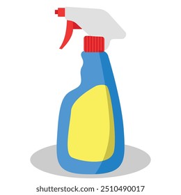 Glass cleaner outline vector icon