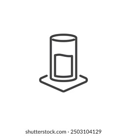 Icono de línea de montaña rusa de vidrio. signo de estilo lineal para concepto móvil y Diseño web. Icono de Vector de contorno de montaña cuadrada. Símbolo, ilustración del logotipo. Gráficos de Vector