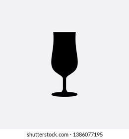 glass cocktail icon sign signifier vector