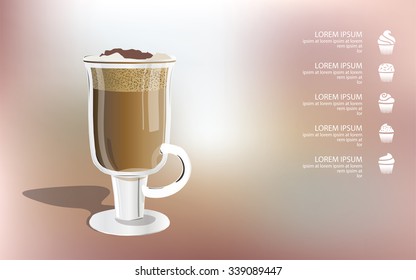 glass of coffee