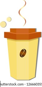 glass of coffee 3D