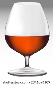 ilustración del vector del cognac