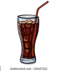 glass of cola