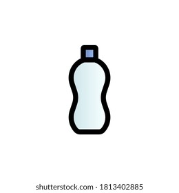 Glass color gradient vector icon