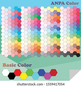 Glass color simple vector flat design