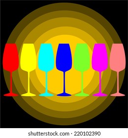  glass color.vectors