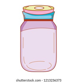 glass container cartoon