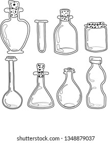 glass containers, glass bottles