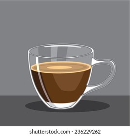 Copa de Vector de Café