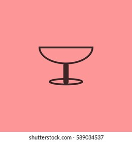 Glass cup icon