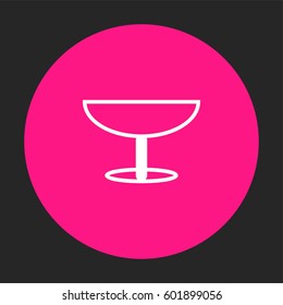 Glass cup icon