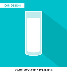 Diseño vectorial de icono de copa de cristal