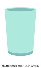 Glass cup icon. Vector illustration